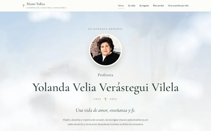 Página de inicio de mamiyolita.com